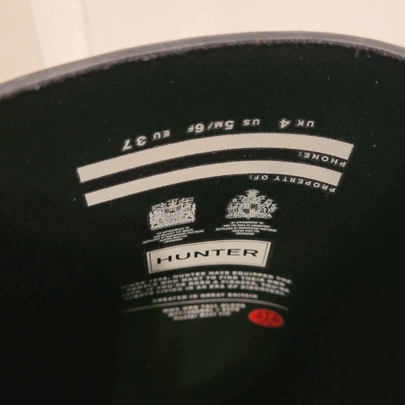 Hunter Women’s Tall Rainboots size US 6 - Picture 4 of 5